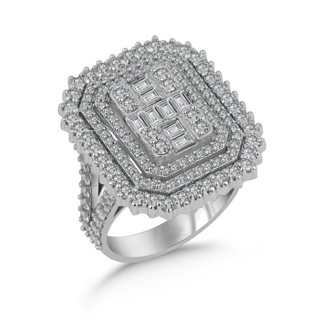 2,14 karat baget yüzük — model LP-0585
