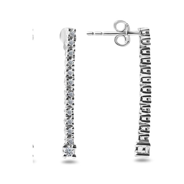 0,30 karat küpe modeli